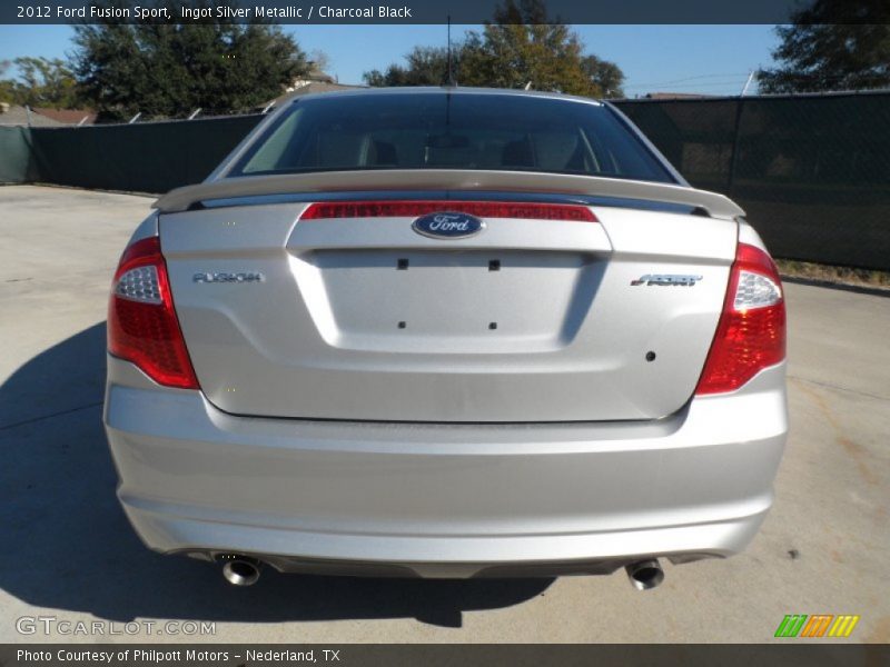  2012 Fusion Sport Ingot Silver Metallic