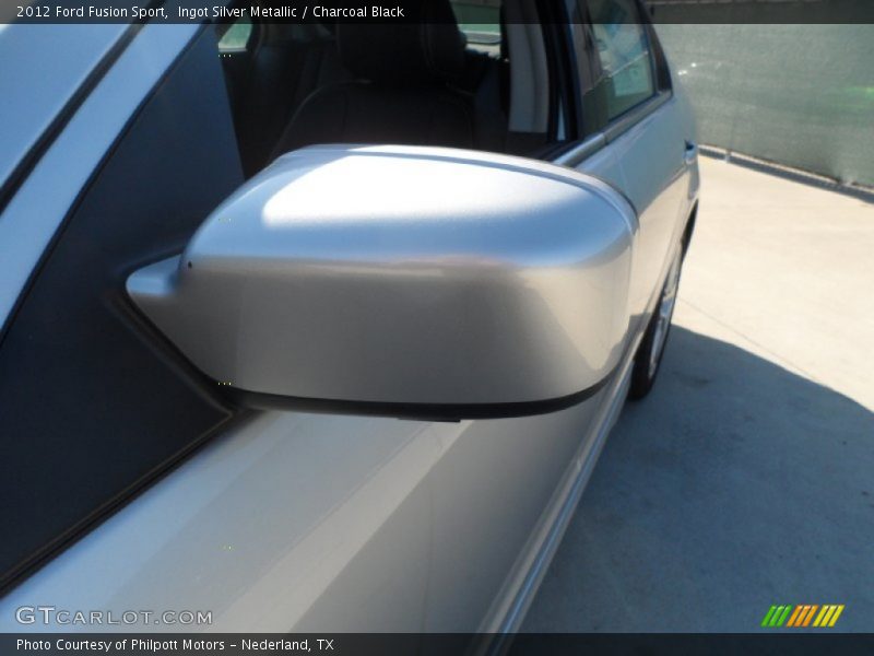 Ingot Silver Metallic / Charcoal Black 2012 Ford Fusion Sport