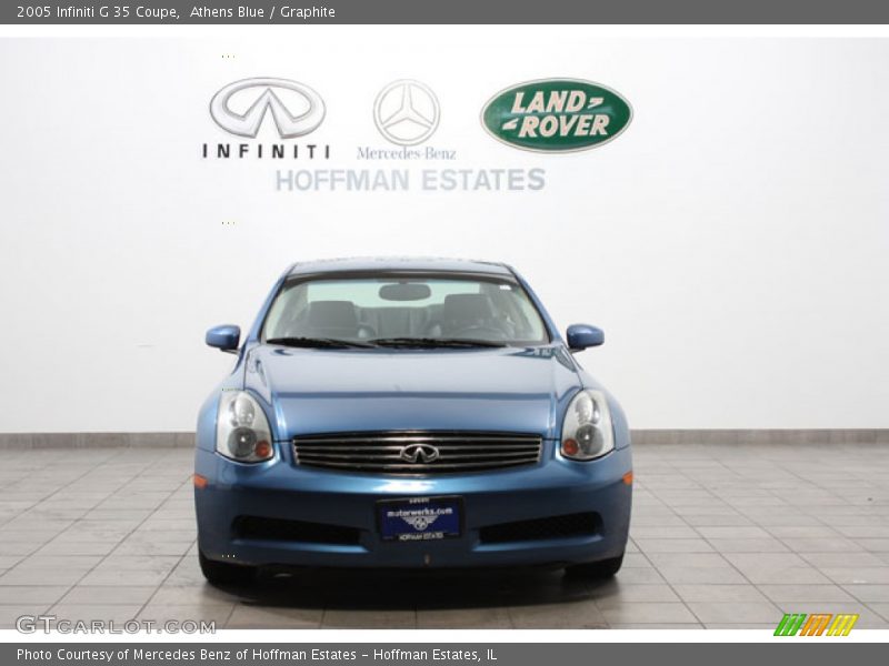 Athens Blue / Graphite 2005 Infiniti G 35 Coupe