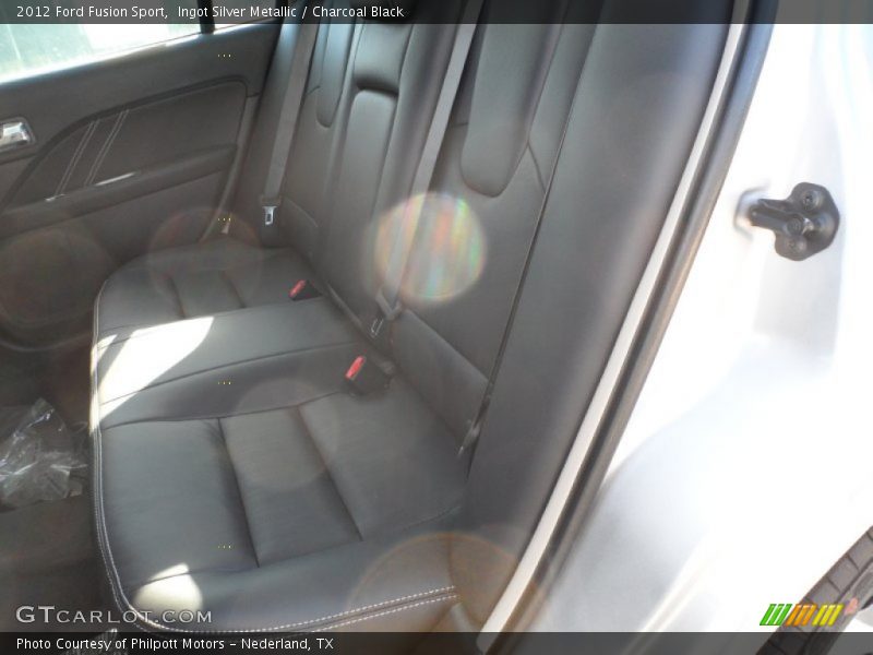 Ingot Silver Metallic / Charcoal Black 2012 Ford Fusion Sport