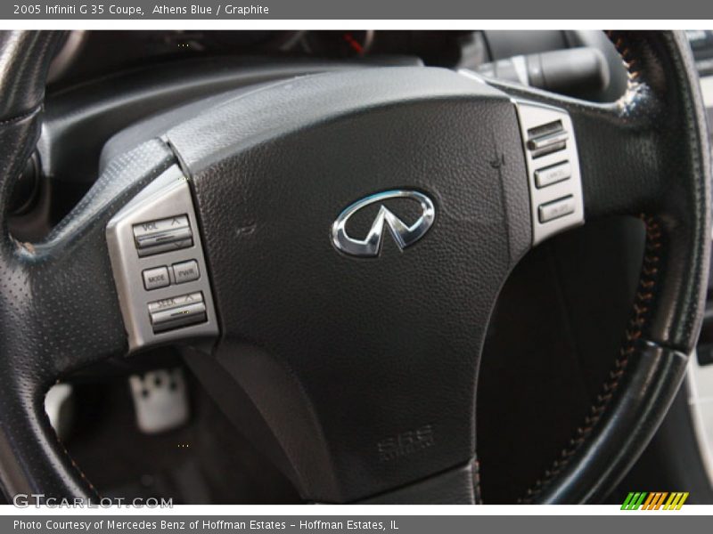 Athens Blue / Graphite 2005 Infiniti G 35 Coupe