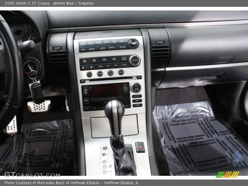 Athens Blue / Graphite 2005 Infiniti G 35 Coupe