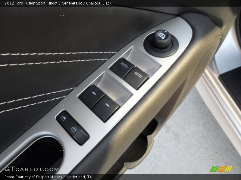 Ingot Silver Metallic / Charcoal Black 2012 Ford Fusion Sport