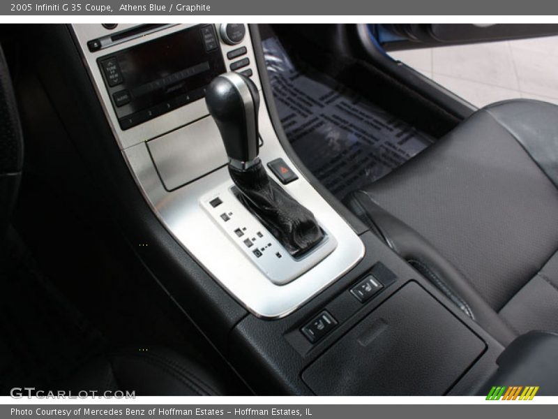 Athens Blue / Graphite 2005 Infiniti G 35 Coupe
