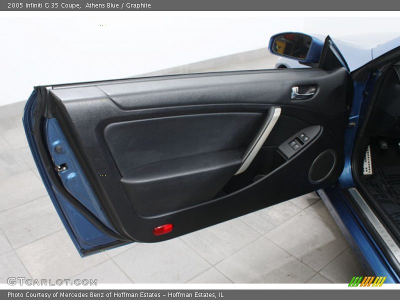Athens Blue / Graphite 2005 Infiniti G 35 Coupe