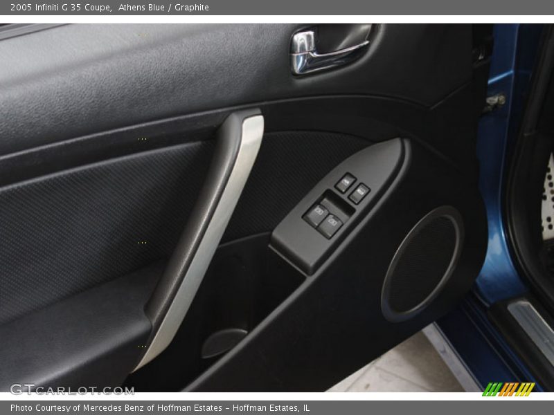 Athens Blue / Graphite 2005 Infiniti G 35 Coupe
