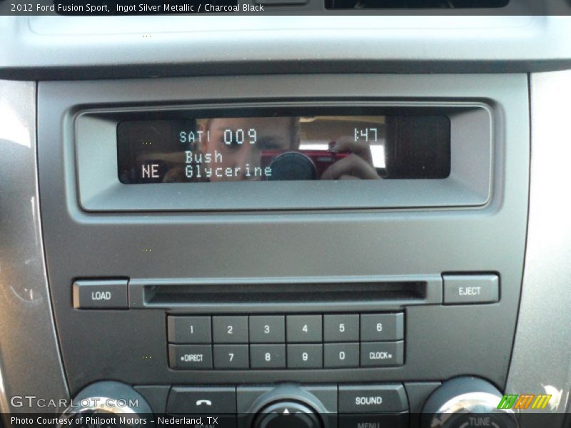 Ingot Silver Metallic / Charcoal Black 2012 Ford Fusion Sport