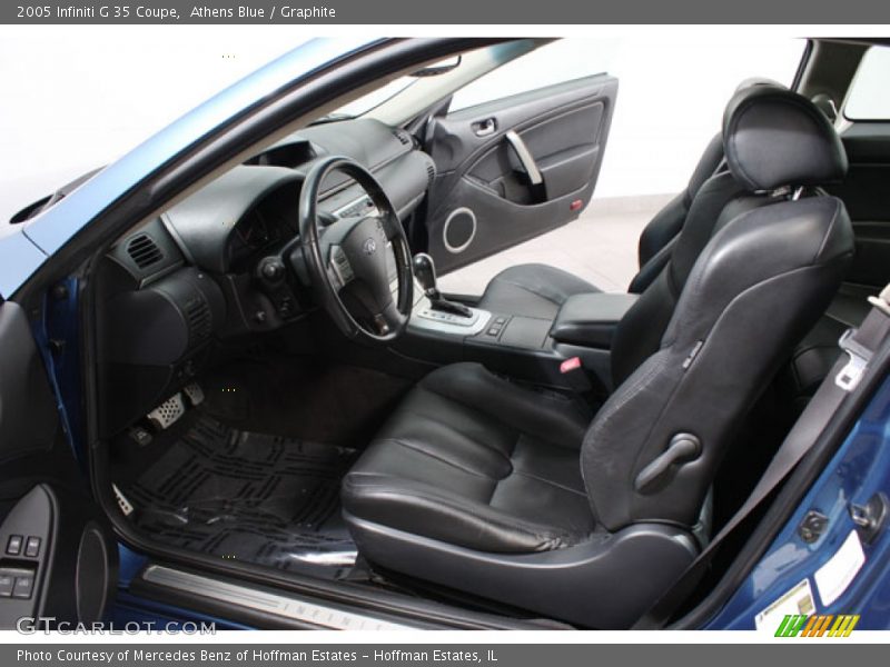 Athens Blue / Graphite 2005 Infiniti G 35 Coupe
