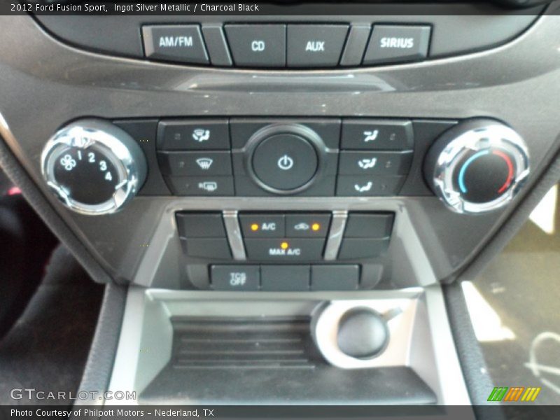 Controls of 2012 Fusion Sport