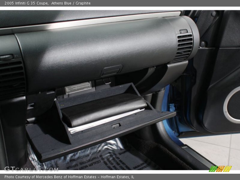 Athens Blue / Graphite 2005 Infiniti G 35 Coupe