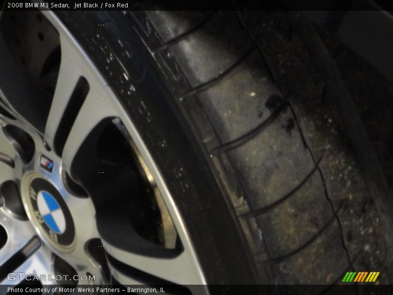 Jet Black / Fox Red 2008 BMW M3 Sedan