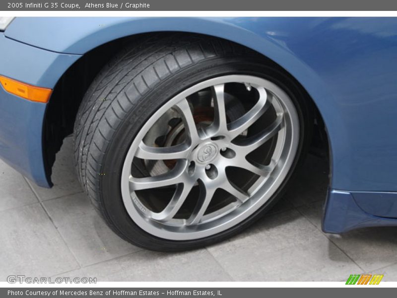 Athens Blue / Graphite 2005 Infiniti G 35 Coupe