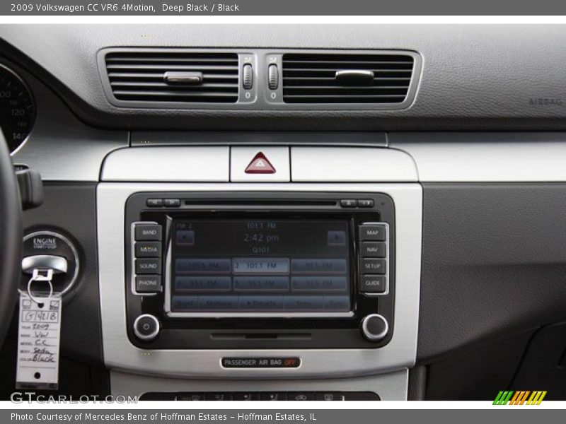 Deep Black / Black 2009 Volkswagen CC VR6 4Motion