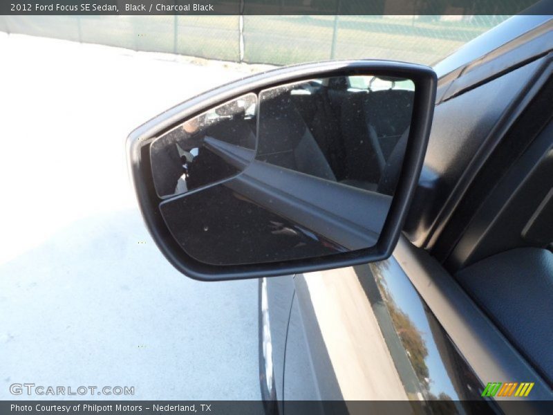 Black / Charcoal Black 2012 Ford Focus SE Sedan