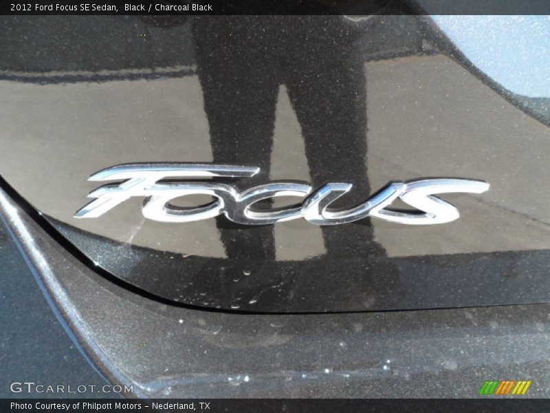 Black / Charcoal Black 2012 Ford Focus SE Sedan