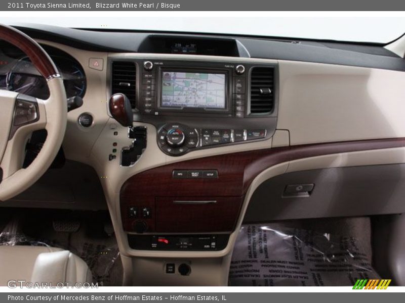 Blizzard White Pearl / Bisque 2011 Toyota Sienna Limited