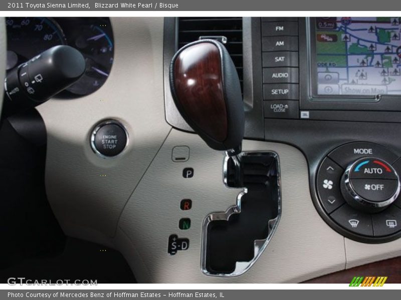 Blizzard White Pearl / Bisque 2011 Toyota Sienna Limited