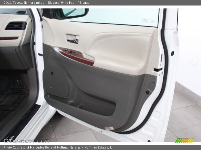 Blizzard White Pearl / Bisque 2011 Toyota Sienna Limited