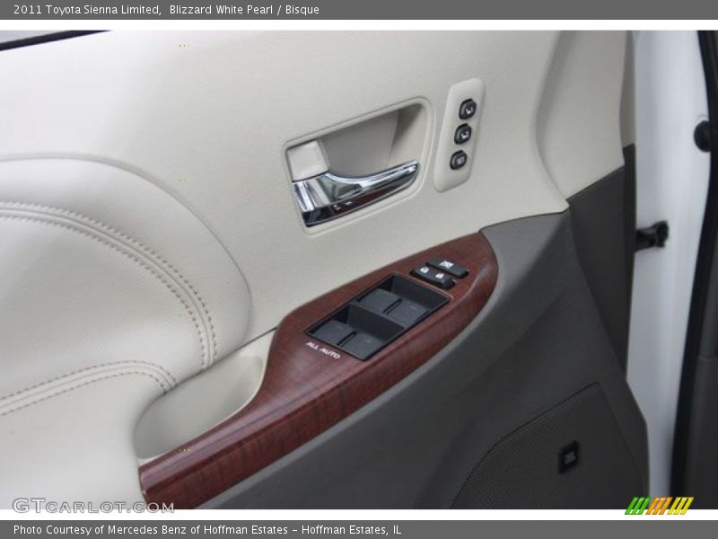 Blizzard White Pearl / Bisque 2011 Toyota Sienna Limited