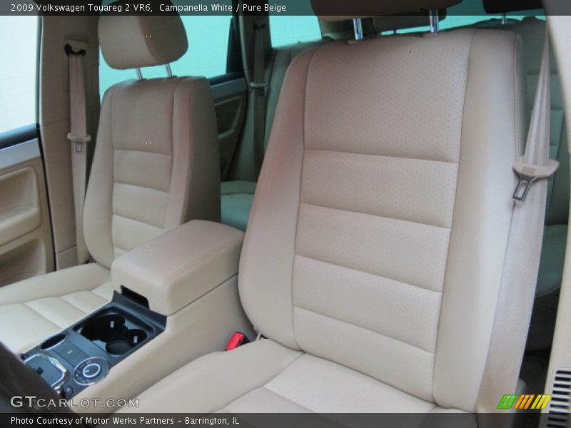 Campanella White / Pure Beige 2009 Volkswagen Touareg 2 VR6