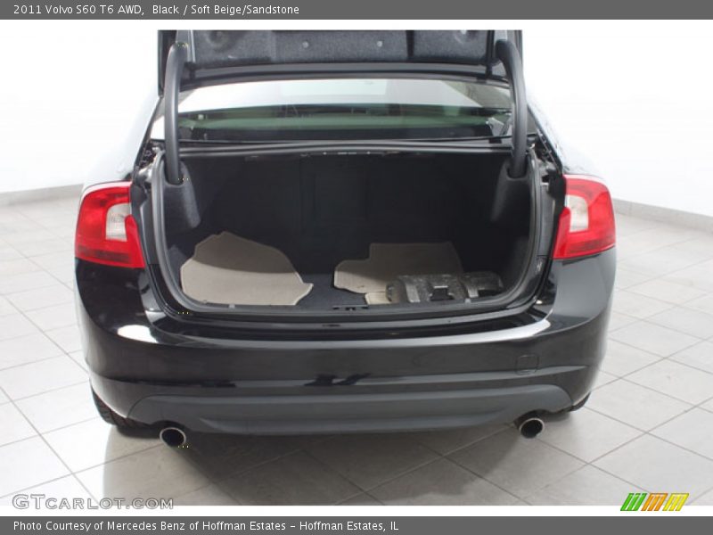 Black / Soft Beige/Sandstone 2011 Volvo S60 T6 AWD