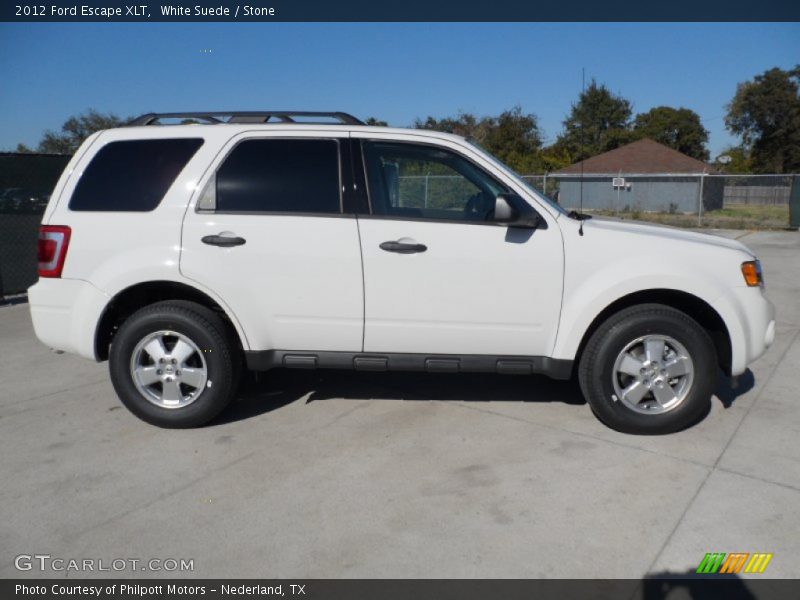 White Suede / Stone 2012 Ford Escape XLT