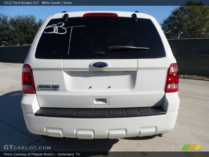 White Suede / Stone 2012 Ford Escape XLT