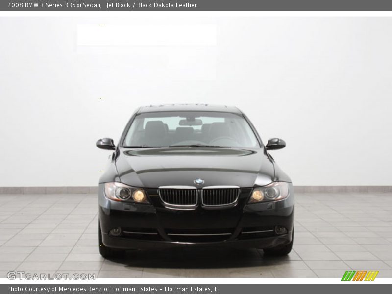 Jet Black / Black Dakota Leather 2008 BMW 3 Series 335xi Sedan