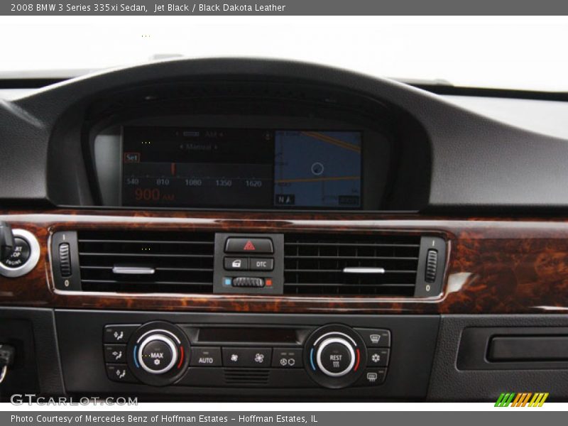 Jet Black / Black Dakota Leather 2008 BMW 3 Series 335xi Sedan
