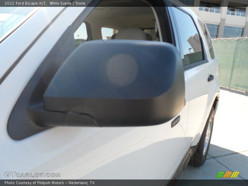 White Suede / Stone 2012 Ford Escape XLT