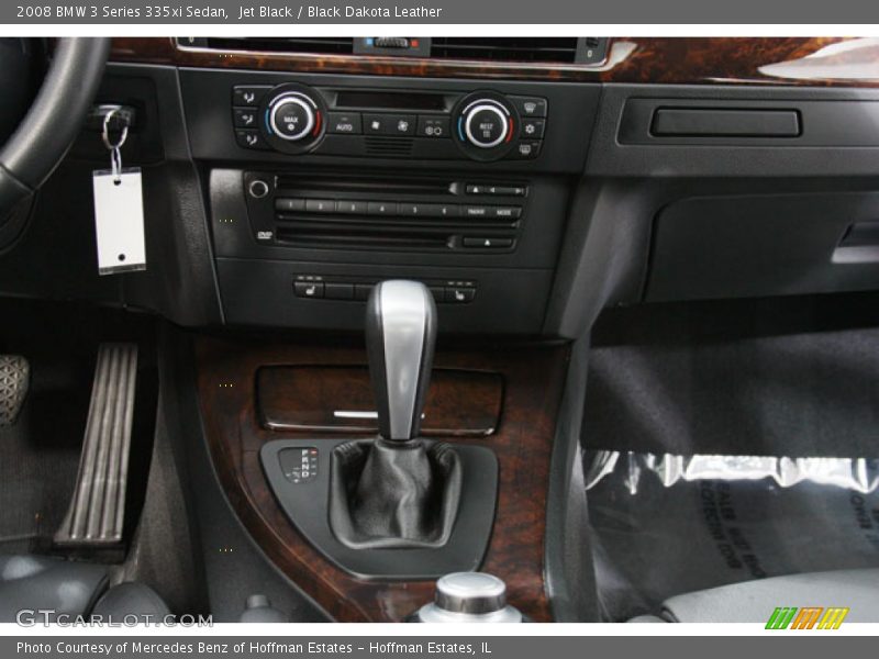 Jet Black / Black Dakota Leather 2008 BMW 3 Series 335xi Sedan