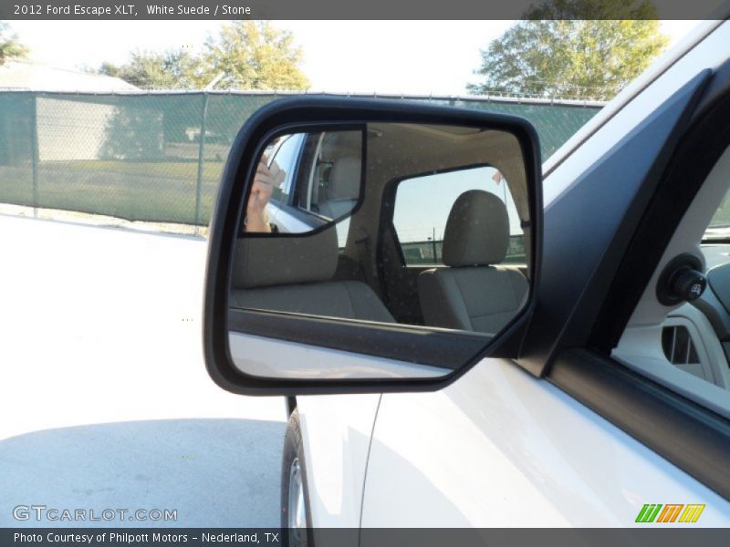 White Suede / Stone 2012 Ford Escape XLT