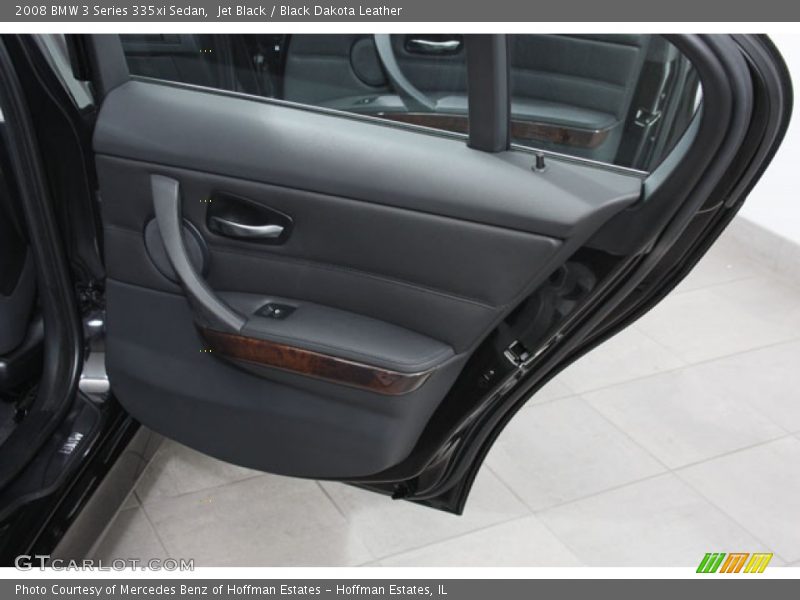 Jet Black / Black Dakota Leather 2008 BMW 3 Series 335xi Sedan