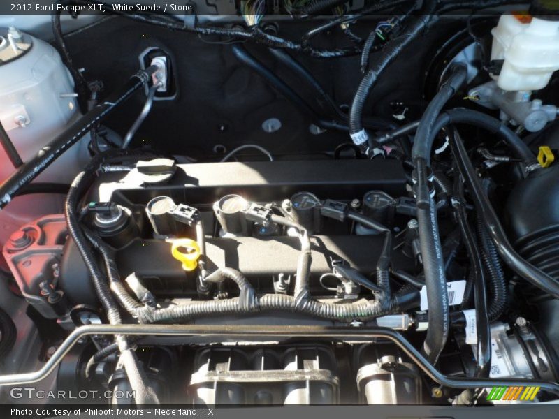 White Suede / Stone 2012 Ford Escape XLT