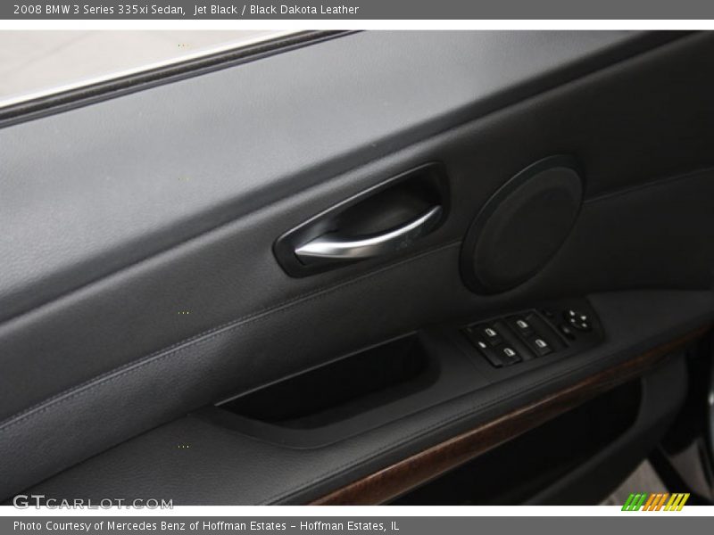 Jet Black / Black Dakota Leather 2008 BMW 3 Series 335xi Sedan