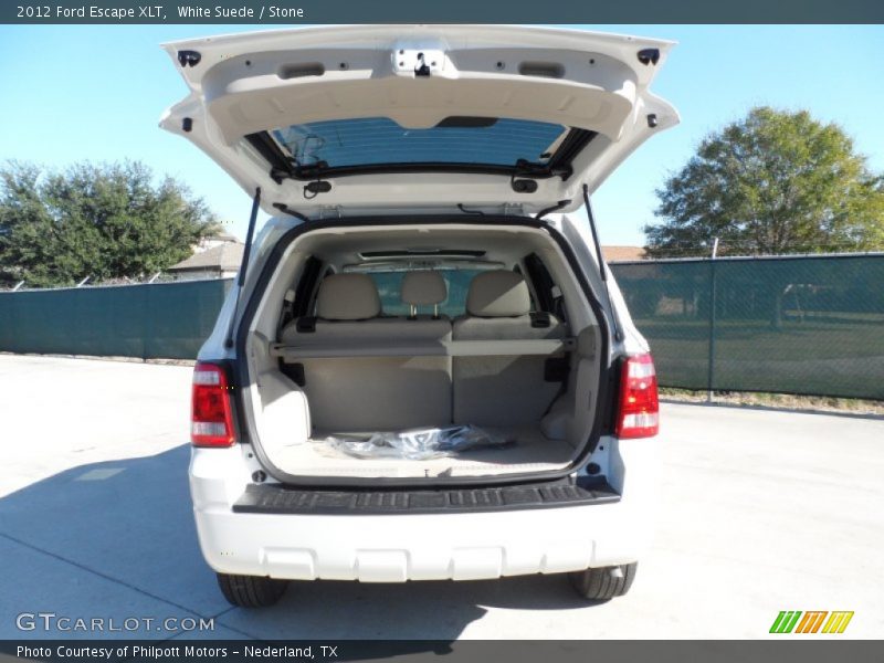 White Suede / Stone 2012 Ford Escape XLT