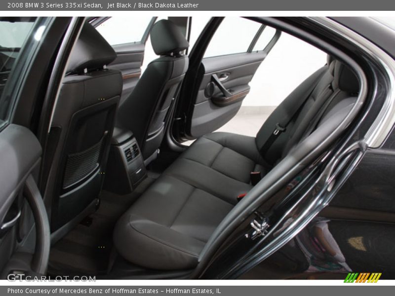 Jet Black / Black Dakota Leather 2008 BMW 3 Series 335xi Sedan