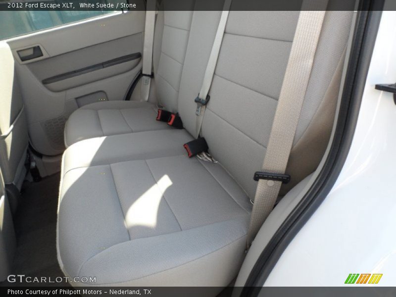 White Suede / Stone 2012 Ford Escape XLT