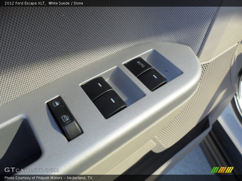 White Suede / Stone 2012 Ford Escape XLT