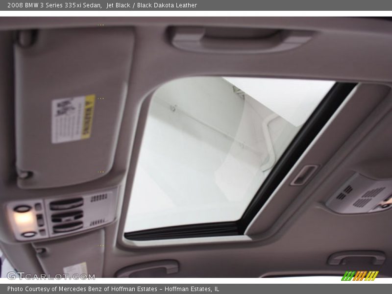 Jet Black / Black Dakota Leather 2008 BMW 3 Series 335xi Sedan