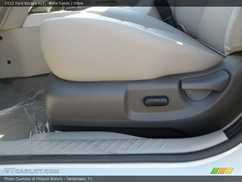 White Suede / Stone 2012 Ford Escape XLT