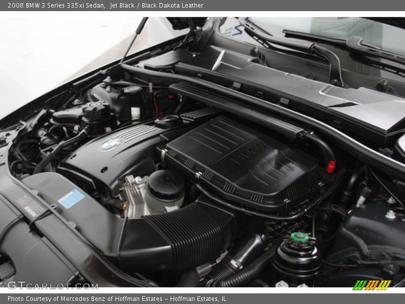 Jet Black / Black Dakota Leather 2008 BMW 3 Series 335xi Sedan