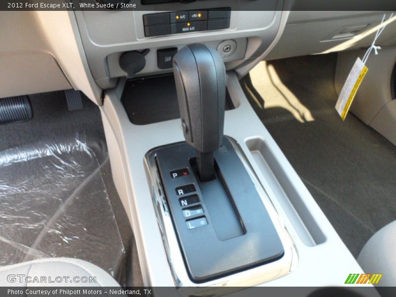 White Suede / Stone 2012 Ford Escape XLT