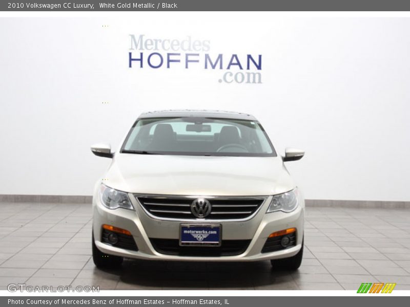 White Gold Metallic / Black 2010 Volkswagen CC Luxury