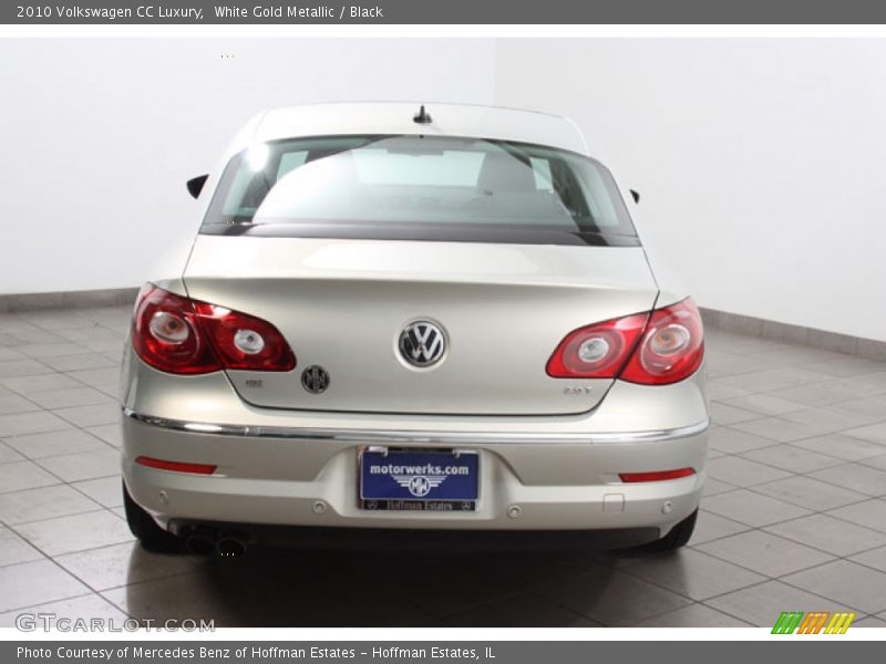 White Gold Metallic / Black 2010 Volkswagen CC Luxury