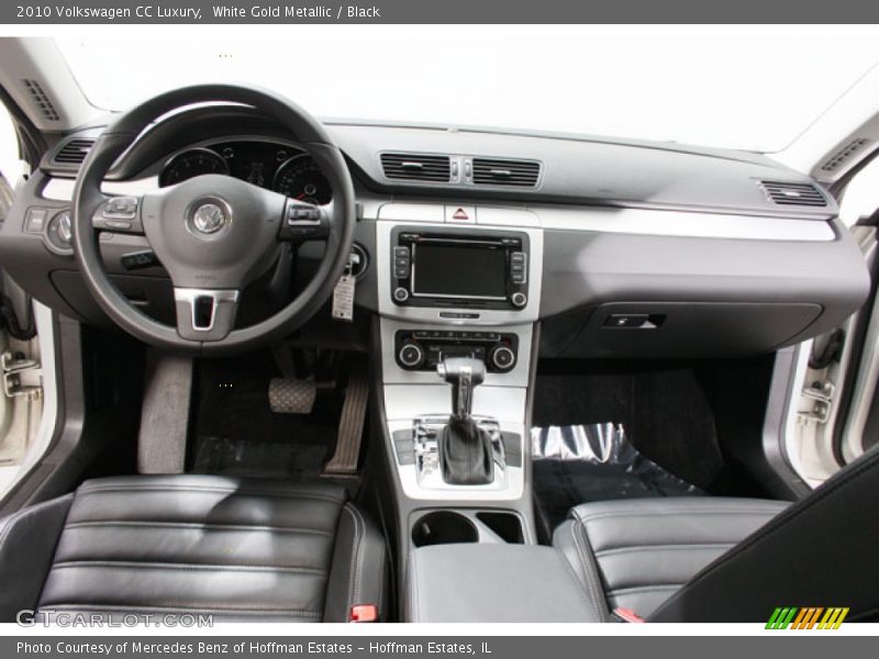 White Gold Metallic / Black 2010 Volkswagen CC Luxury
