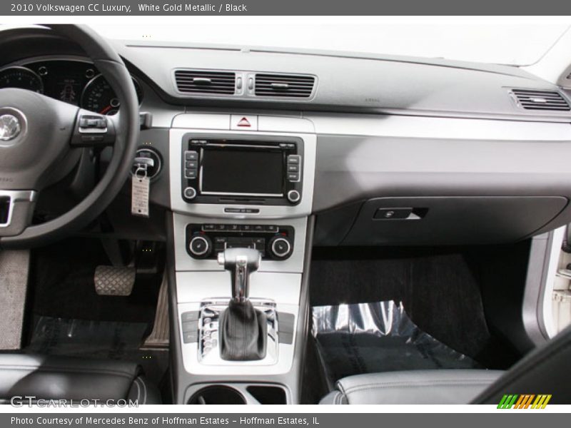 White Gold Metallic / Black 2010 Volkswagen CC Luxury