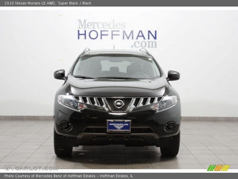 Super Black / Black 2010 Nissan Murano LE AWD