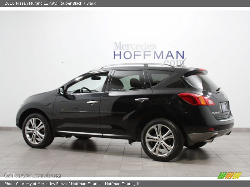 Super Black / Black 2010 Nissan Murano LE AWD