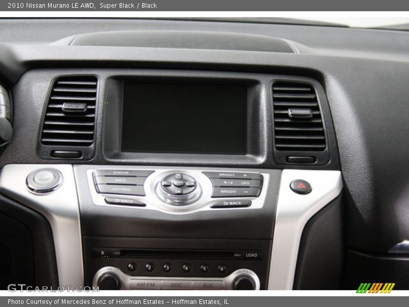 Super Black / Black 2010 Nissan Murano LE AWD